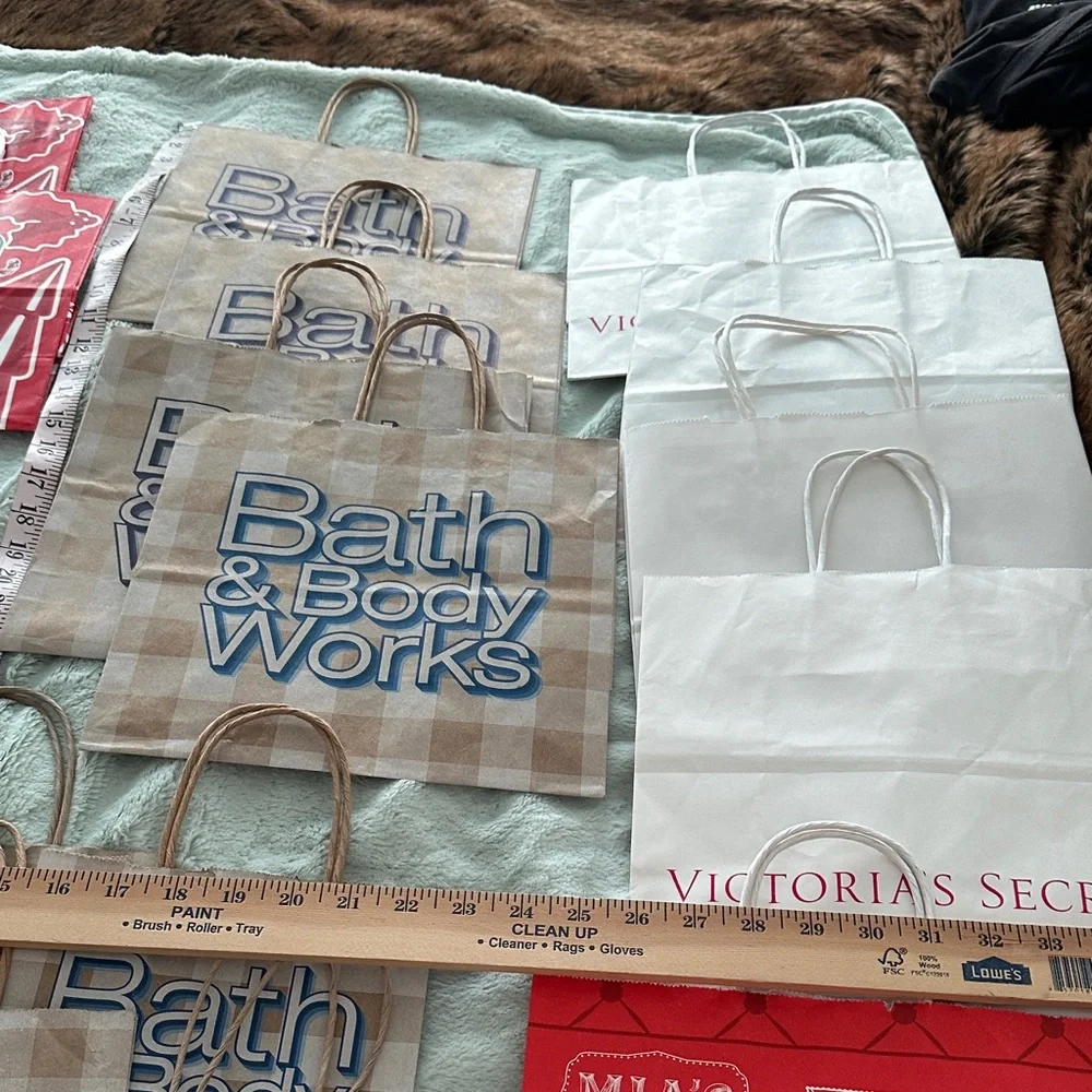 21 Assorted Empty Gift Bags